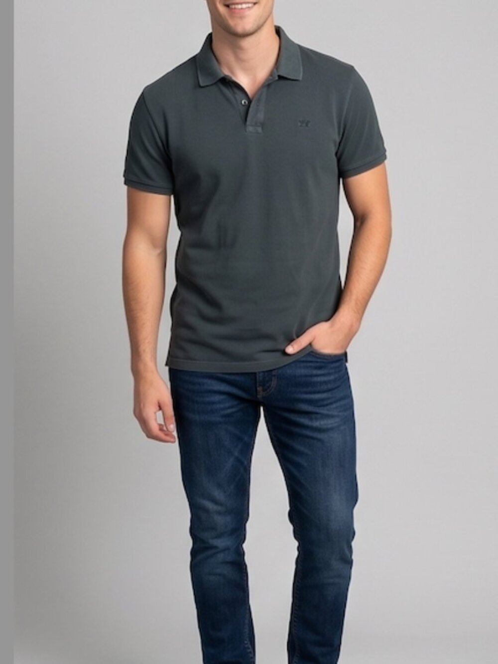 Scotch And Soda Mens Polo Green M - Picture 1 of 7